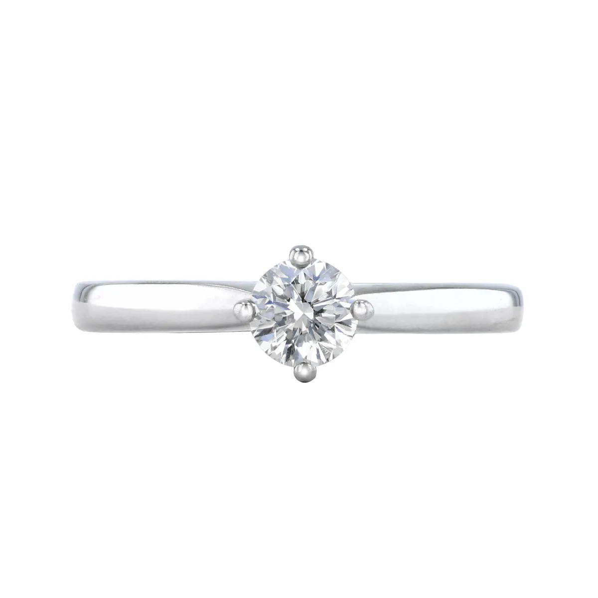 0.40ct Brilliant Solitaire Engagement Ring | Pre-Loved | Platinum