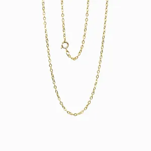 14k Yellow Gold Filled Fine Cable Chain