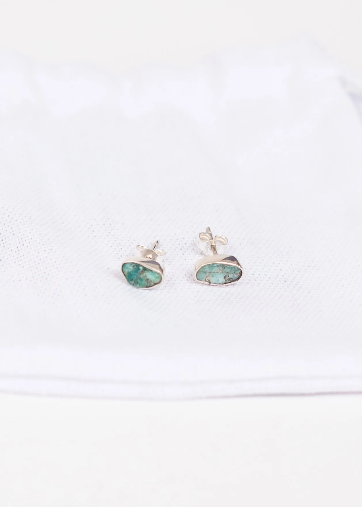 Amazonite Stud Earrings