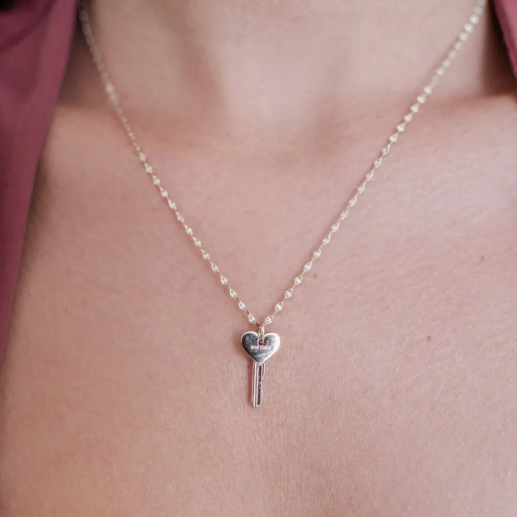 Amour Key Necklace