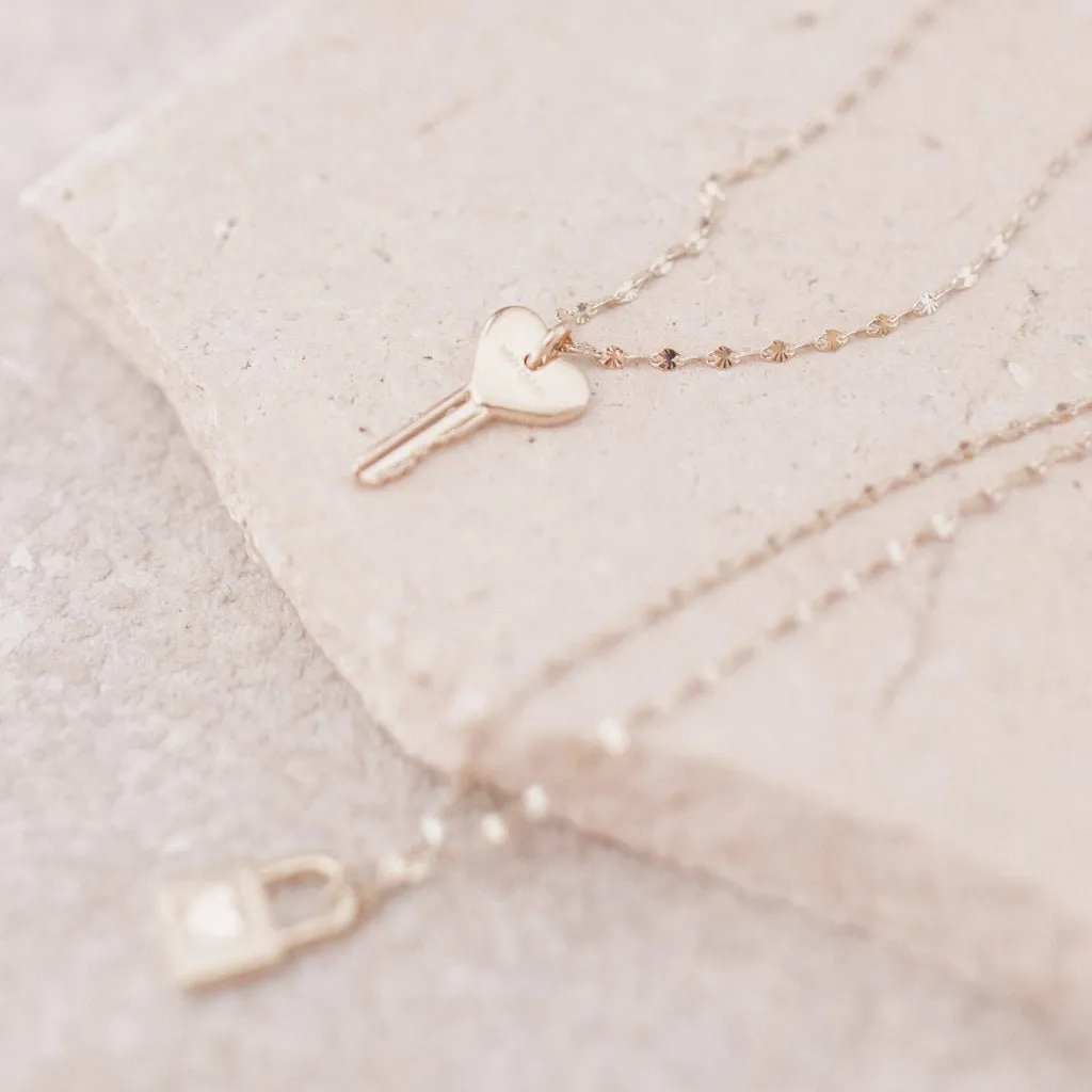 Amour Key Necklace