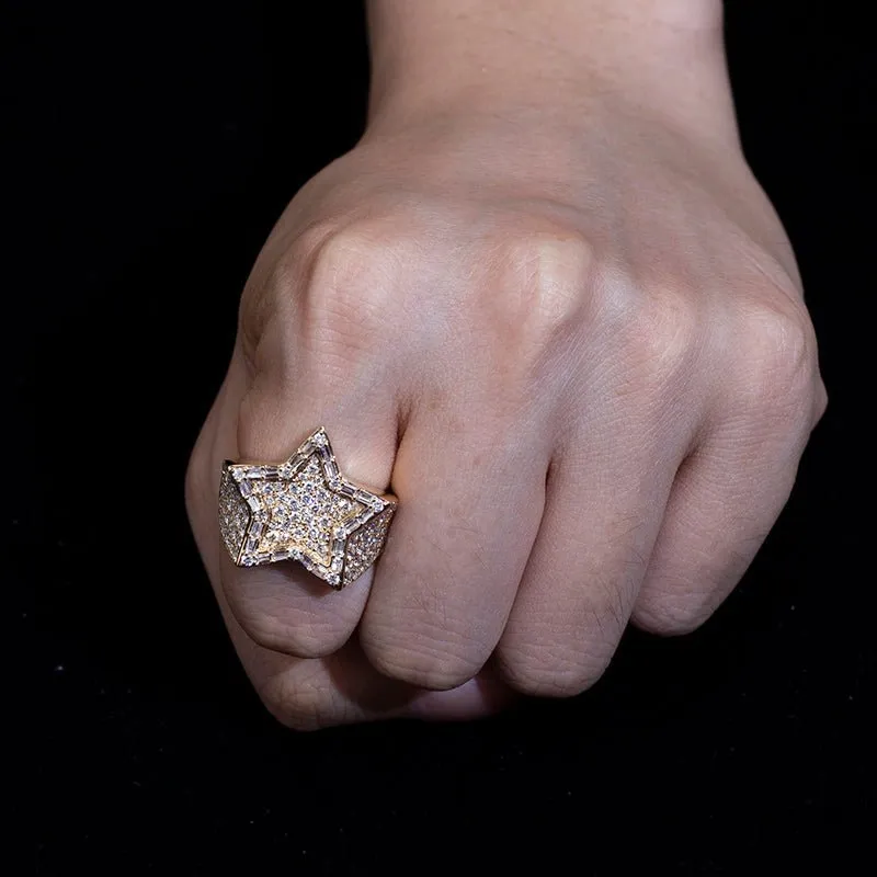 Arctic Star Fashion Ring