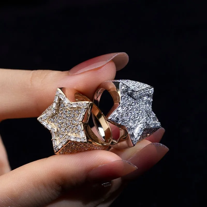 Arctic Star Fashion Ring