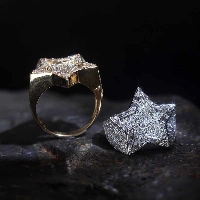 Arctic Star Fashion Ring