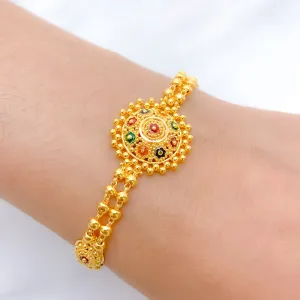 Beautiful Meena Accented Bracelet