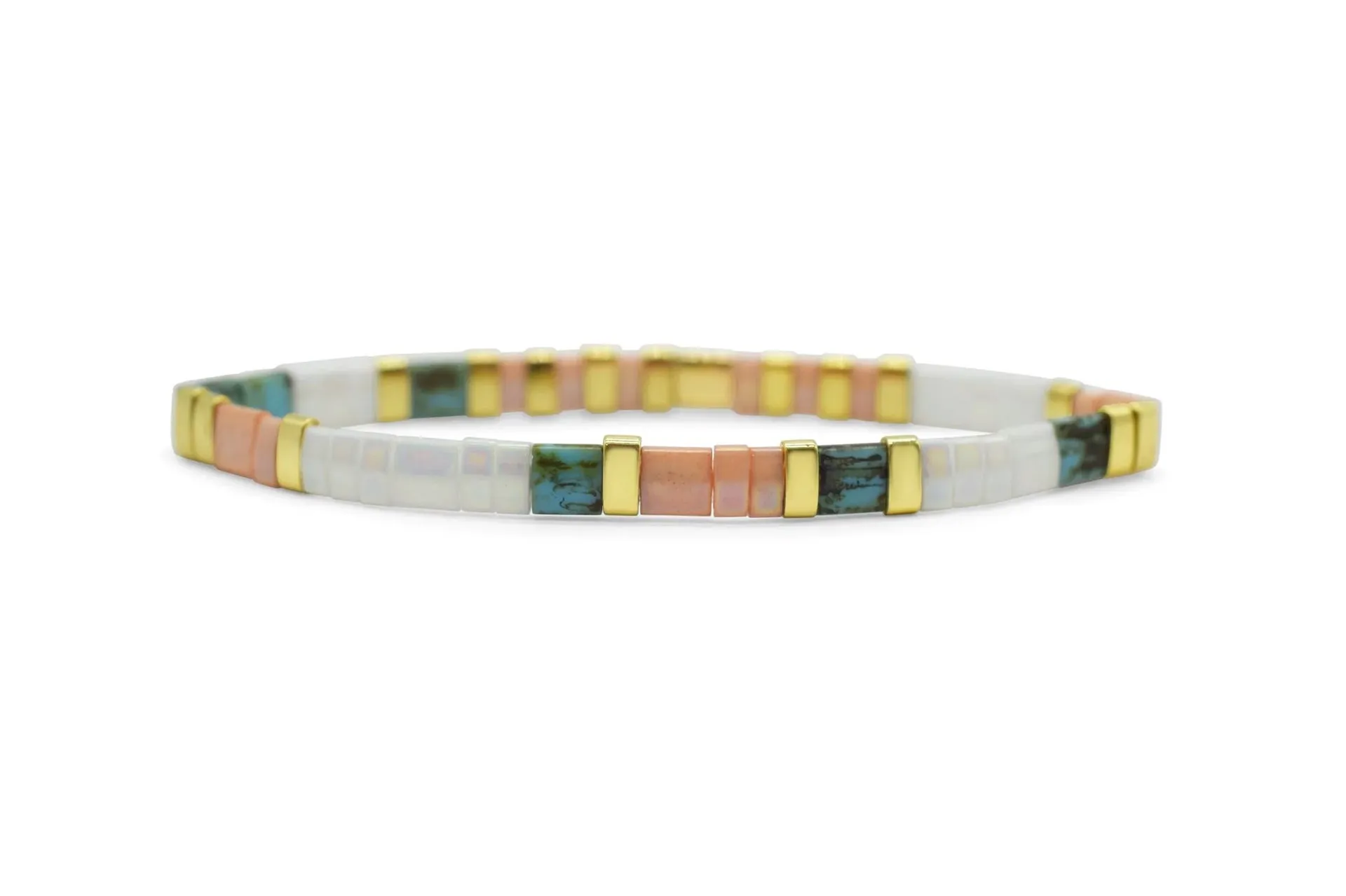 Beautiful Morse Code Tila - Prizeworthy Peach Bracelet