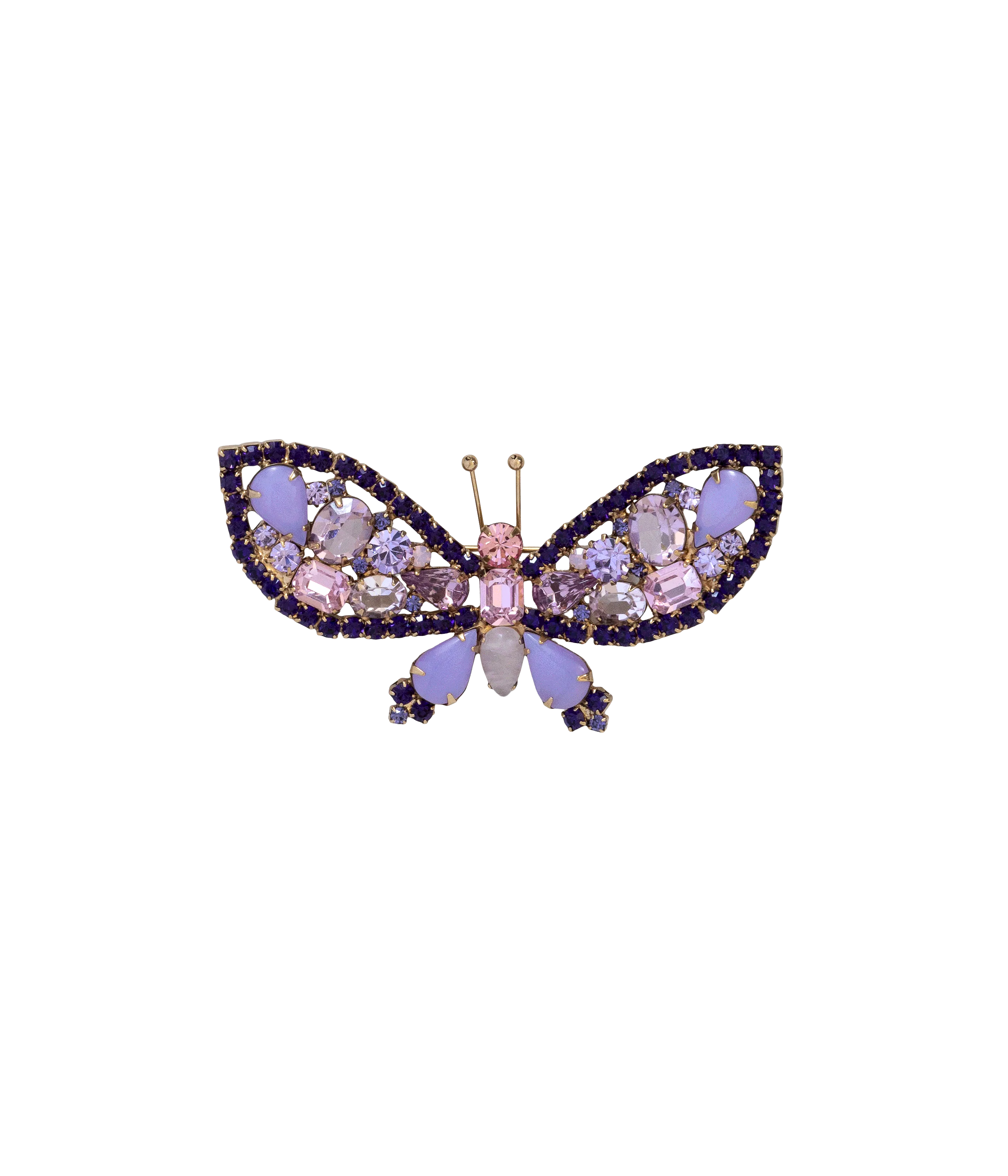 Butterfly Trio in Violet / Amethyst