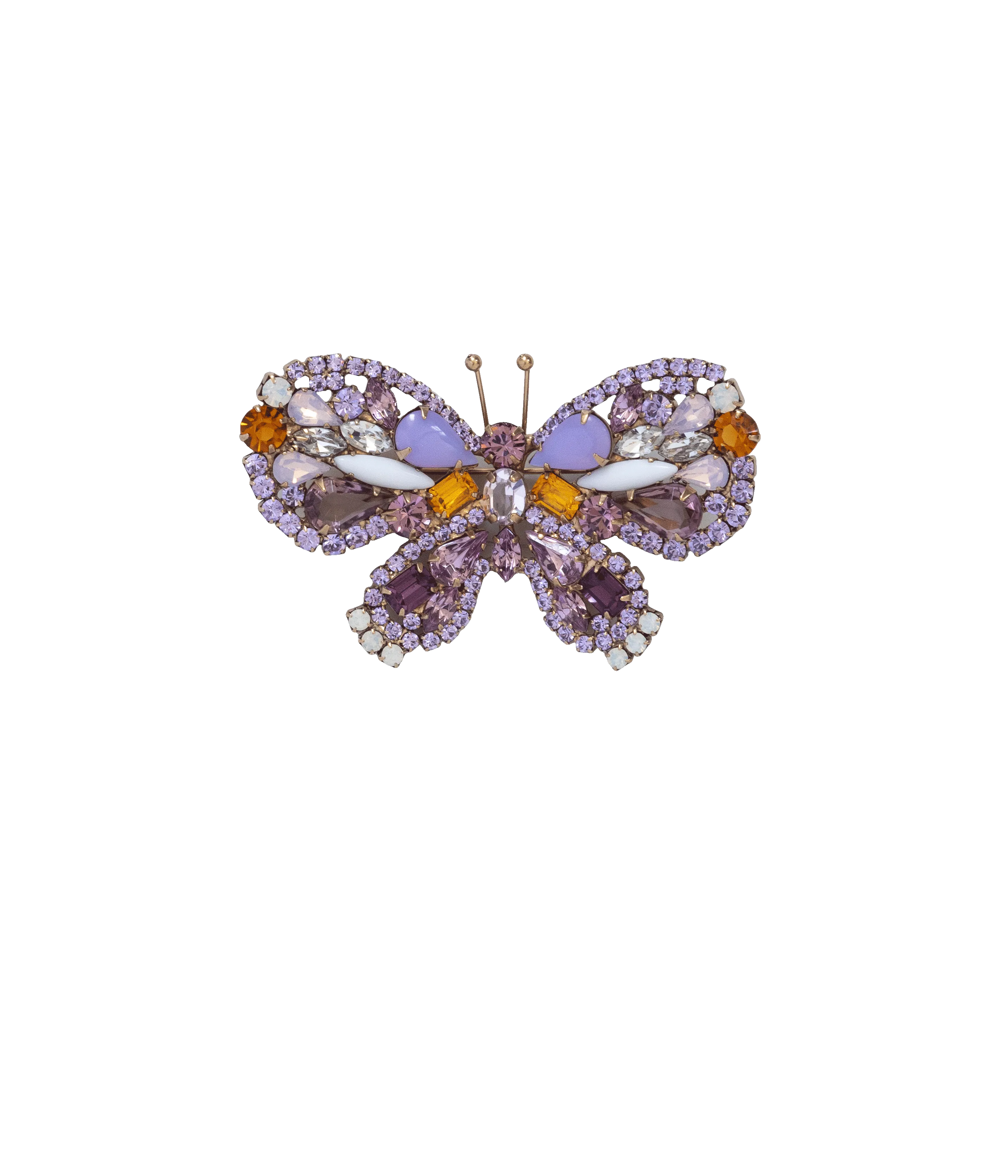 Butterfly Trio in Violet / Amethyst