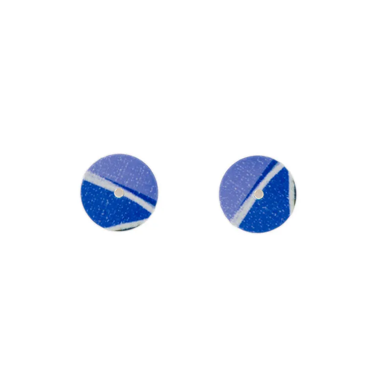 Button Stud Earring