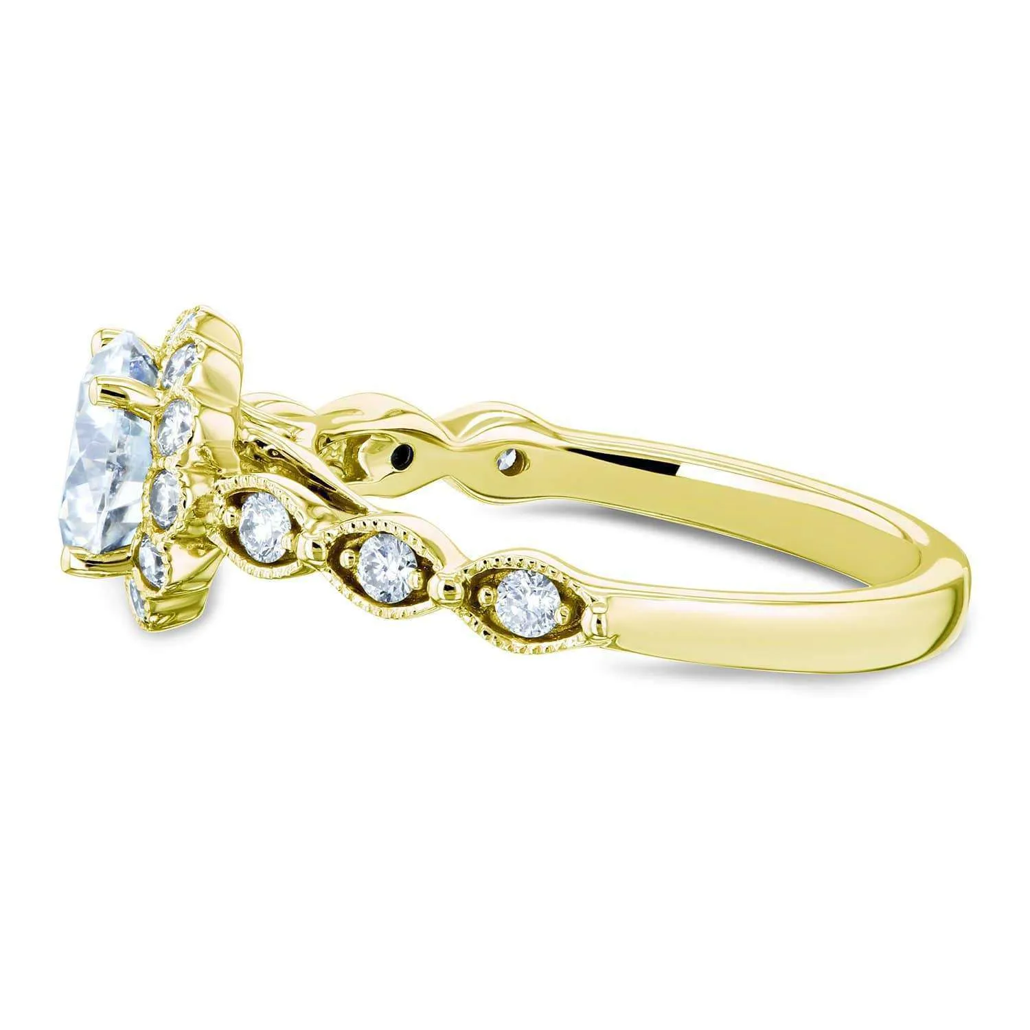 Camellia Ring - Yellow - Forever One