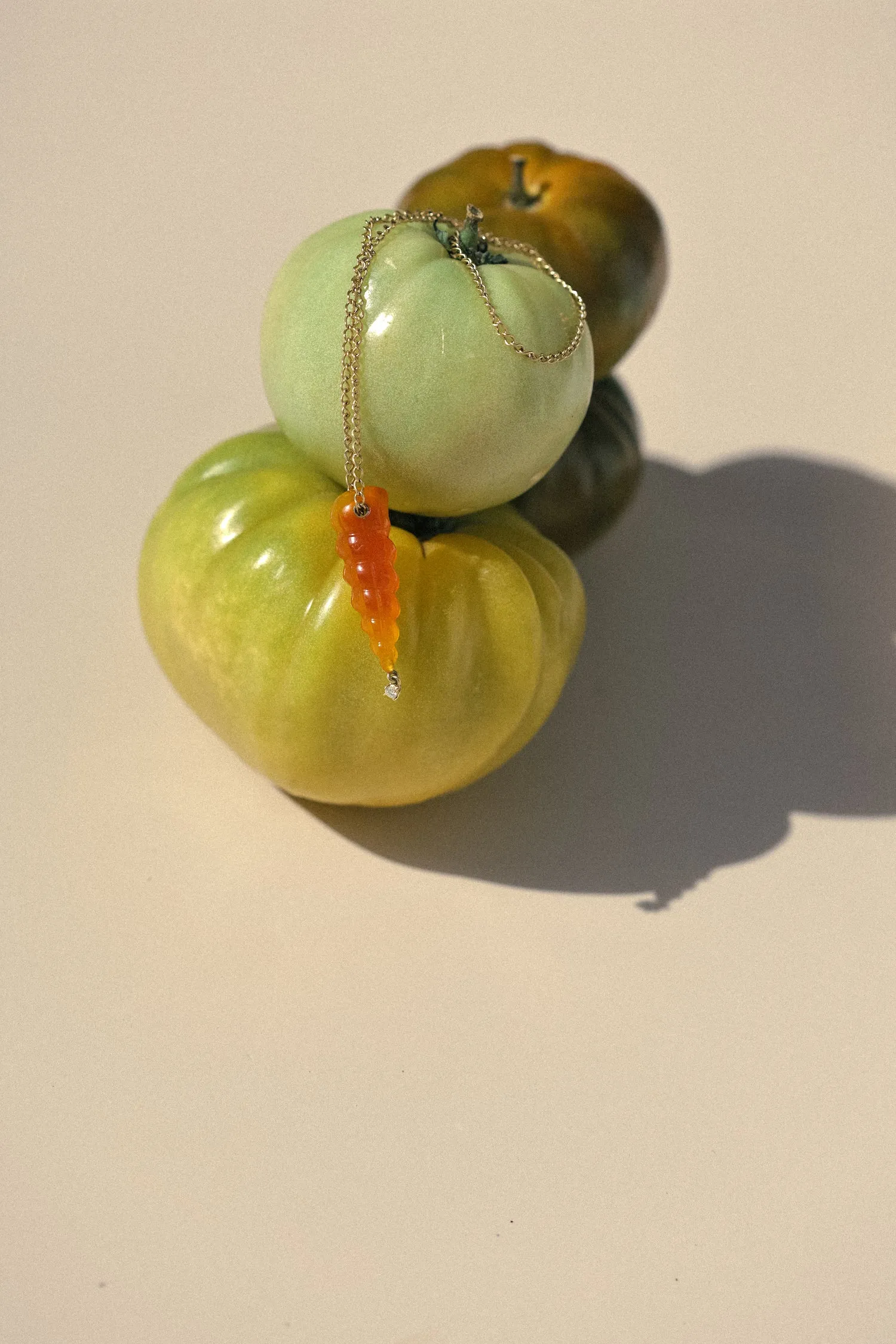 Carnelian Gustavia Necklace