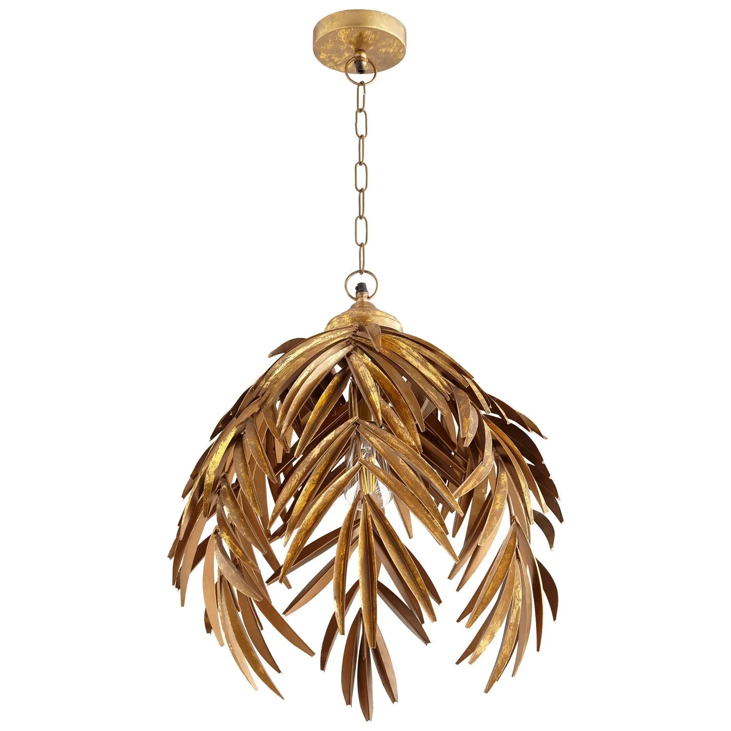 Cyan Design 10563 Palma Pendant - Aged Brass