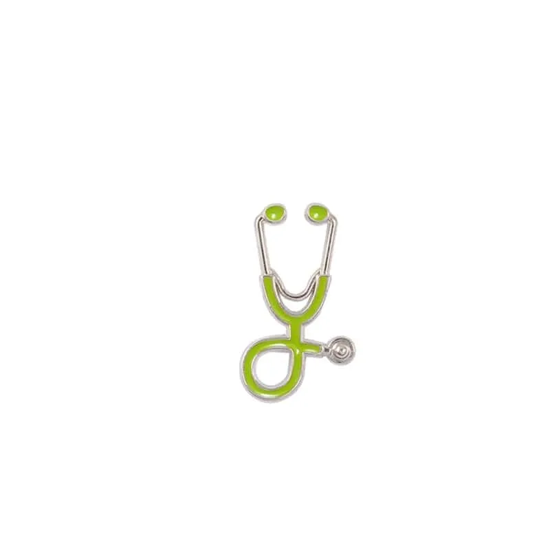 Doctors Nurses Medics Mini Stethoscope Brooches Pins