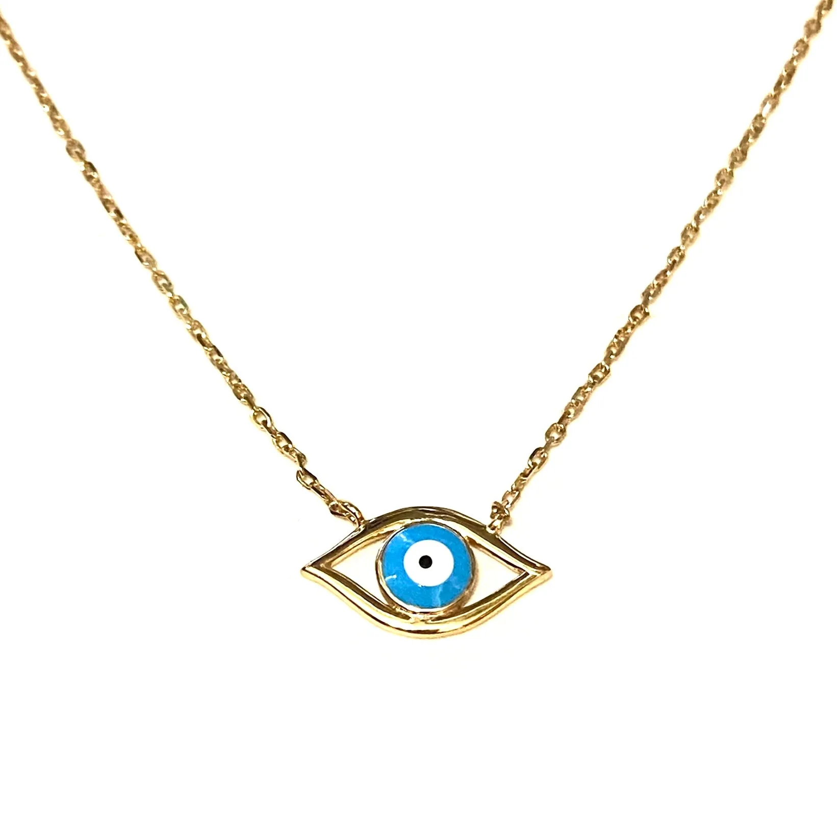 Evil Eye Turquoise Necklace