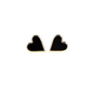 Exquisite Metal Heart Hip-Hop Women's Earrings - Vienna Verve Collection