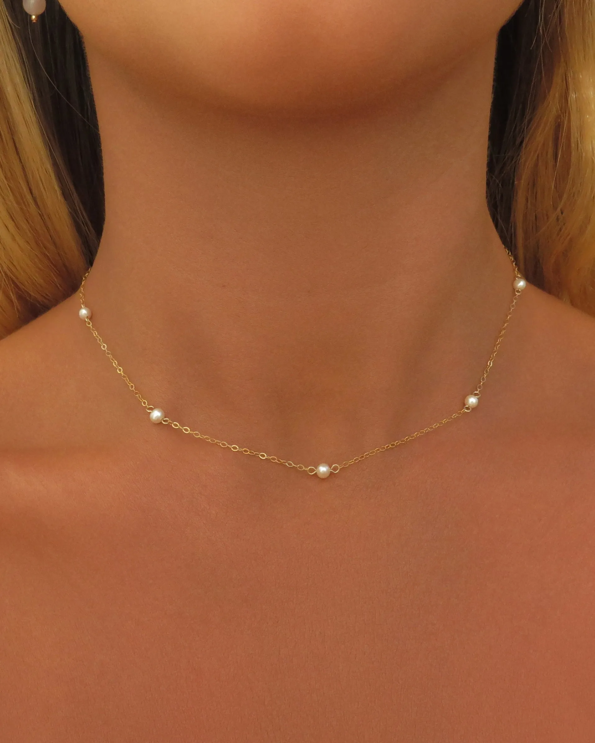 Five Freshwater Pearl Necklace