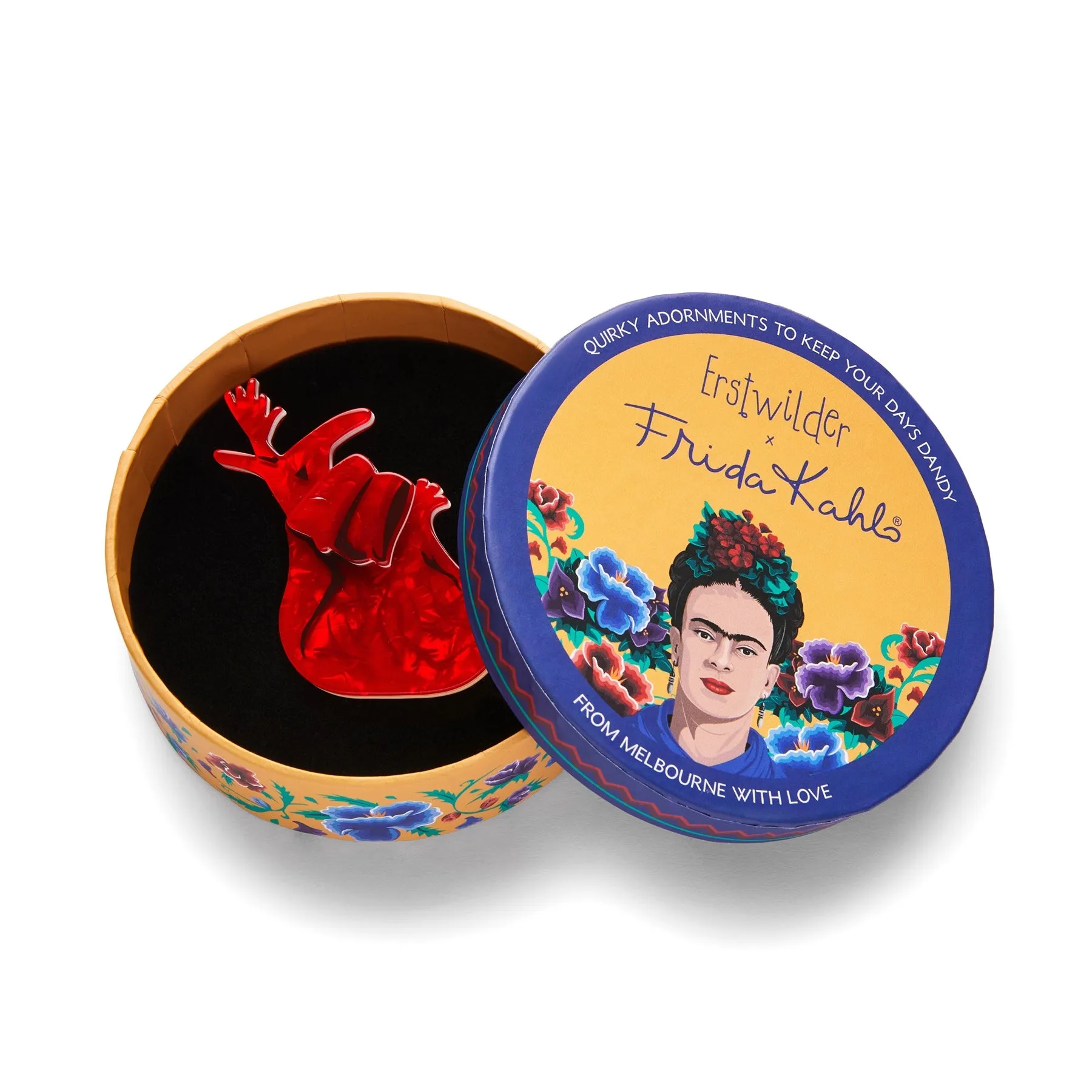 Frida Kahlo Collection Memory (The Heart) Brooch