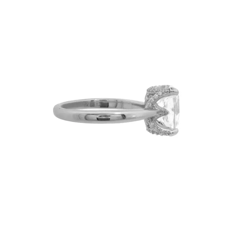 Georgini Sydney Soiree Elaine Cushion Cut Ring - Silver