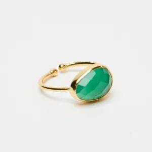 Green Onyx Ring