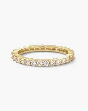 Heiress Ring - Gold/White