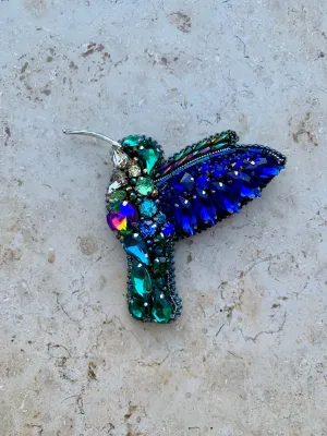 Hummingbird Brooche