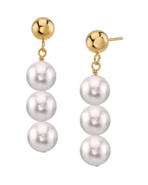 Japanese Akoya Pearl Celeste Earrings