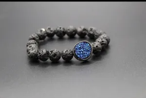 Lava rock summer bracelet