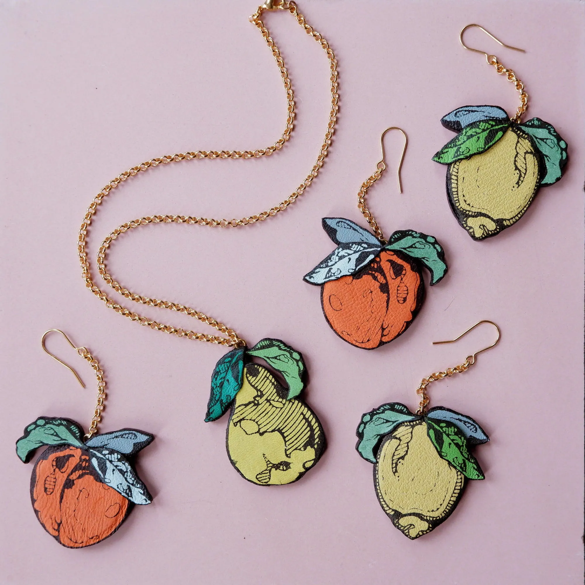 LEMON . earrings