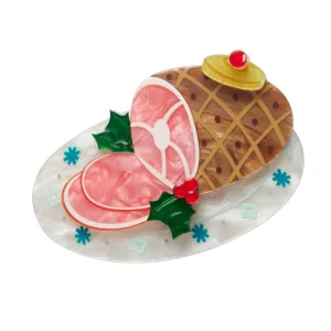 Merry Kitschmas Collection Feast Centrepiece Brooch