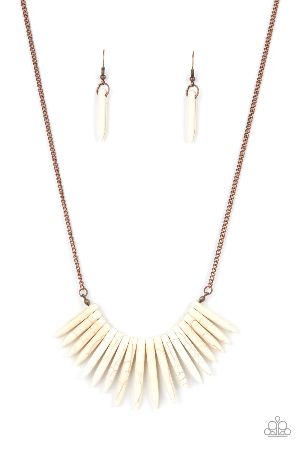 Necklace Exotic Edge - Copper N120