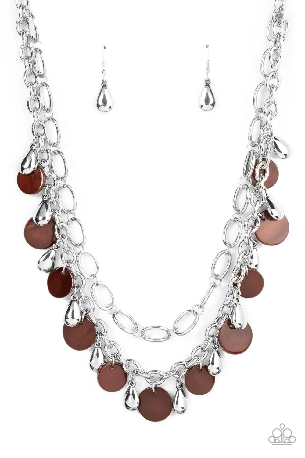 Necklaces Beachfront Fabulous - Brown N207