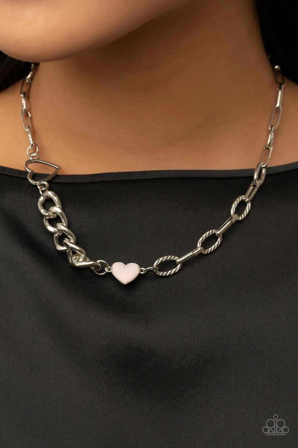 Necklaces Little Charmer - Pink N189 VDAY