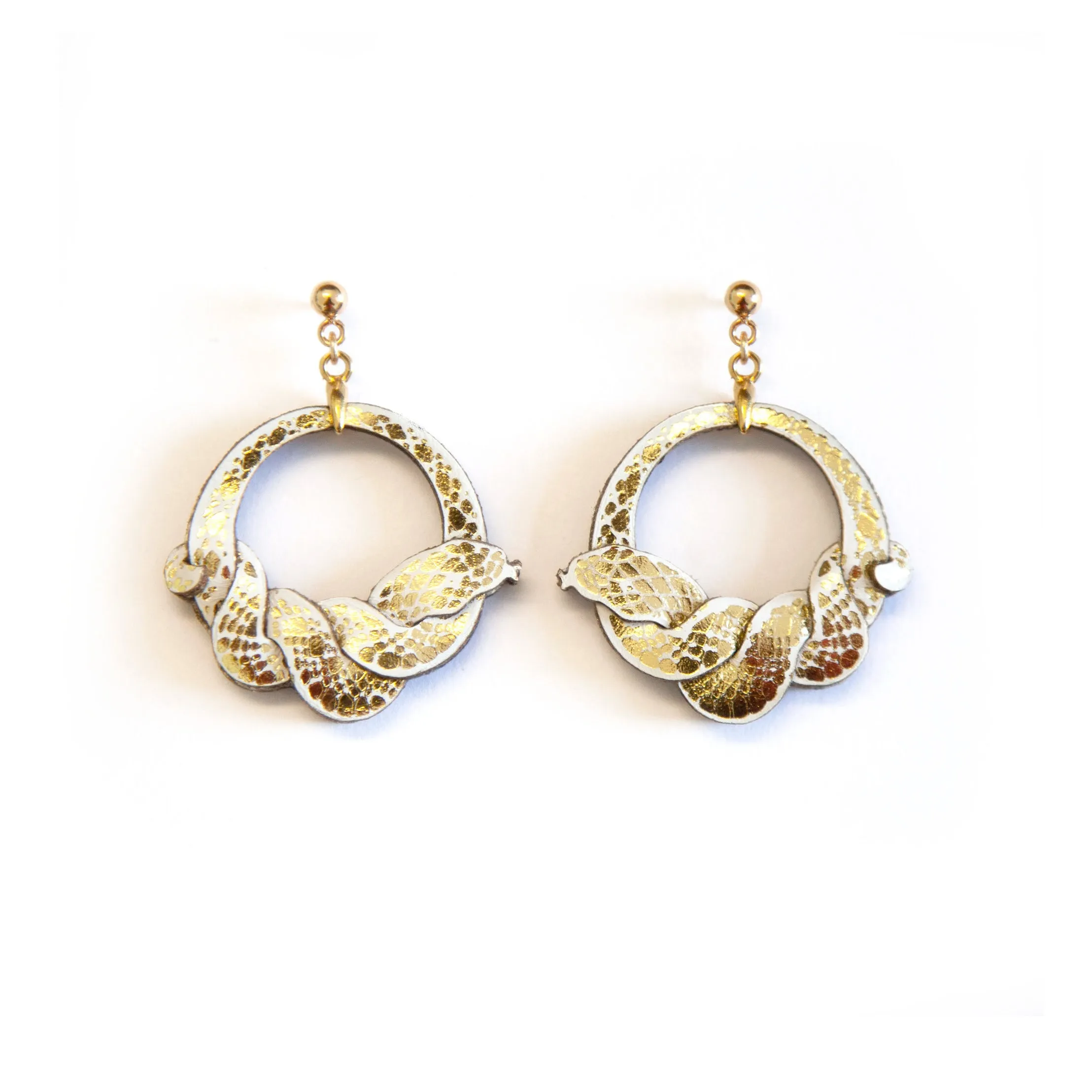 OUROBOROS . hoop earrings