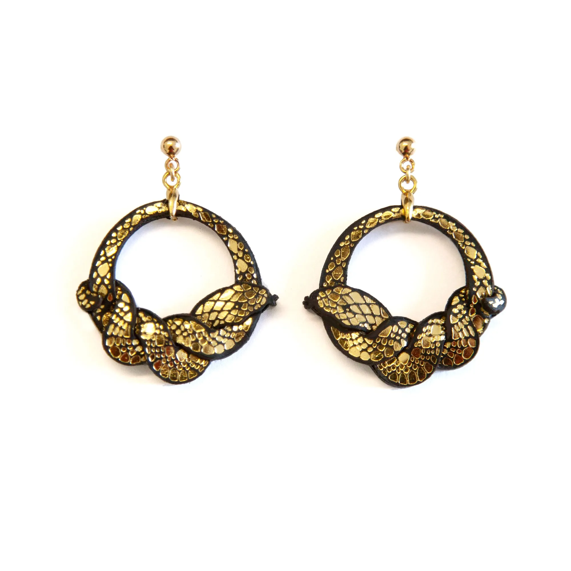 OUROBOROS . hoop earrings