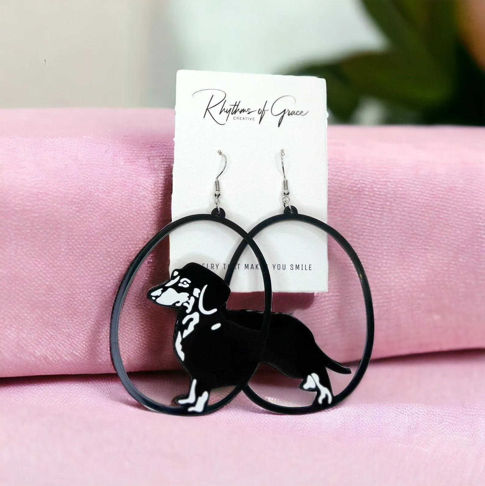 Oversized Animal Earrings - Dog Earrings, Cat Earrings, Zebra Earrings, Handmade Earrings, Handmade Jewelry, Animal Earrings, Animal Jewelry