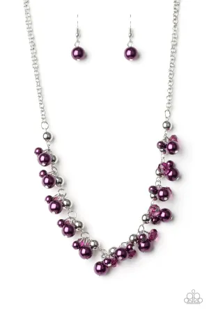 Paparazzi Necklace ~ Duchess Royale - Purple