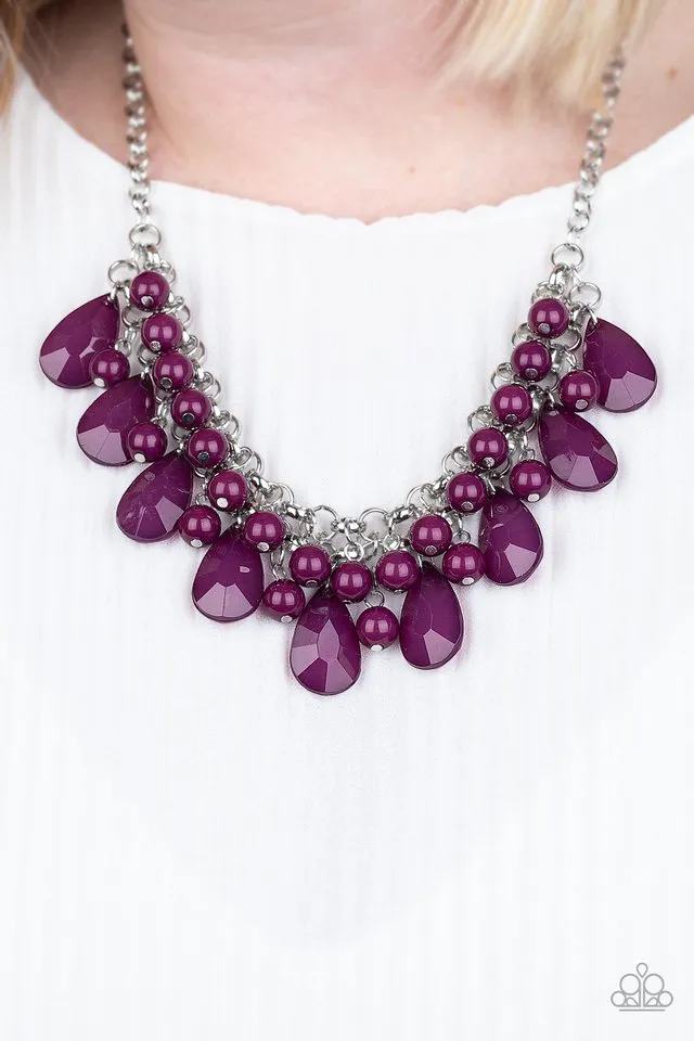 Paparazzi Necklace ~ Endless Effervescence - Purple