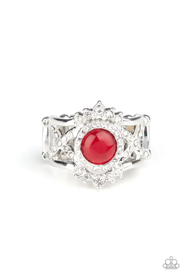 Paparazzi Ring ~ Decadently Dreamy - Red