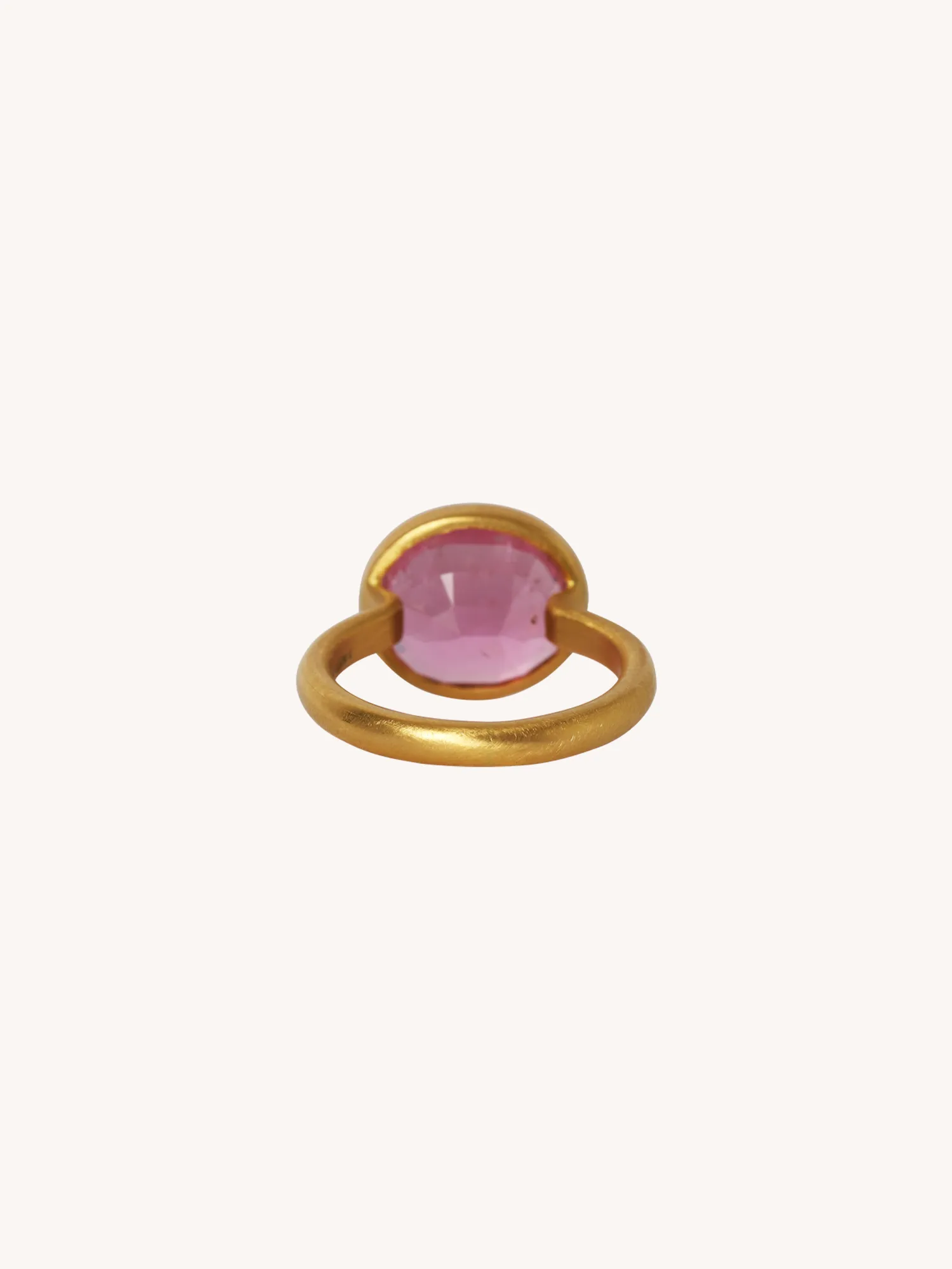 Pink Tourmaline Ring