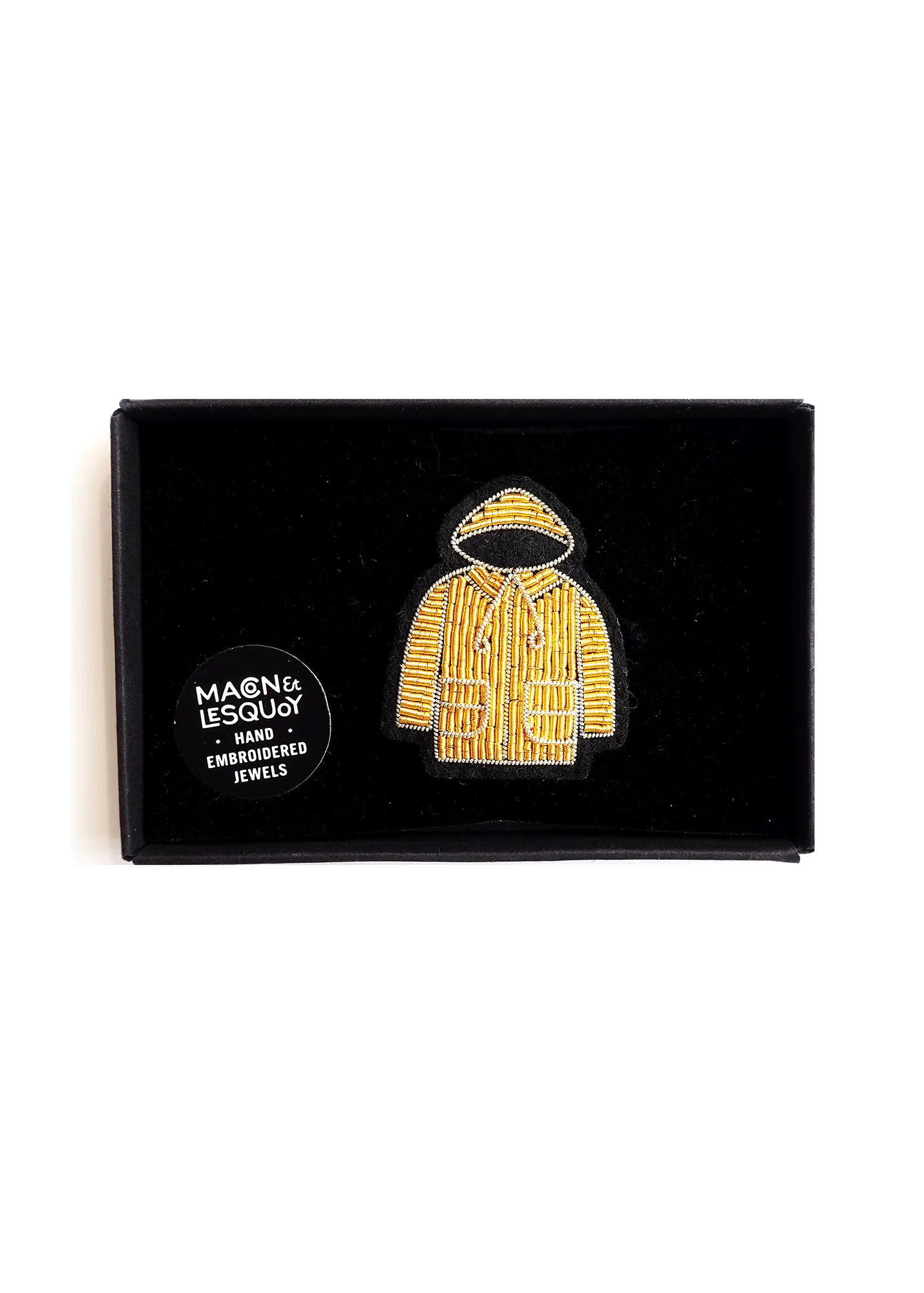 Raincoat embroidered brooch - SAINT JAMES x Macon & Lesquoy (OR)