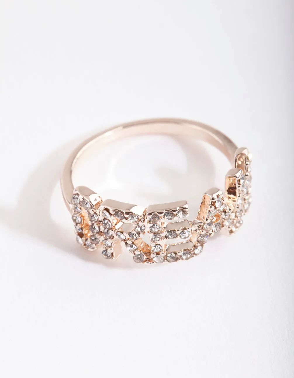 Rose Gold Diamante Dream Ring