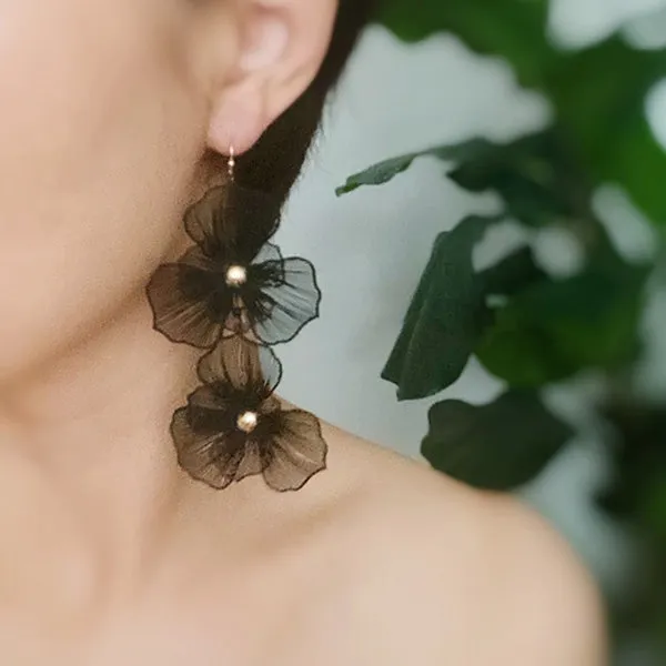 Royal Garden Double Bloom Earrings