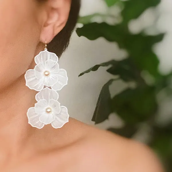 Royal Garden Double Bloom Earrings