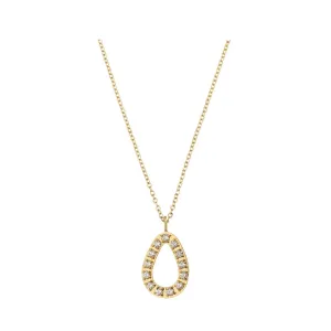 Sander Contour Necklace Gold