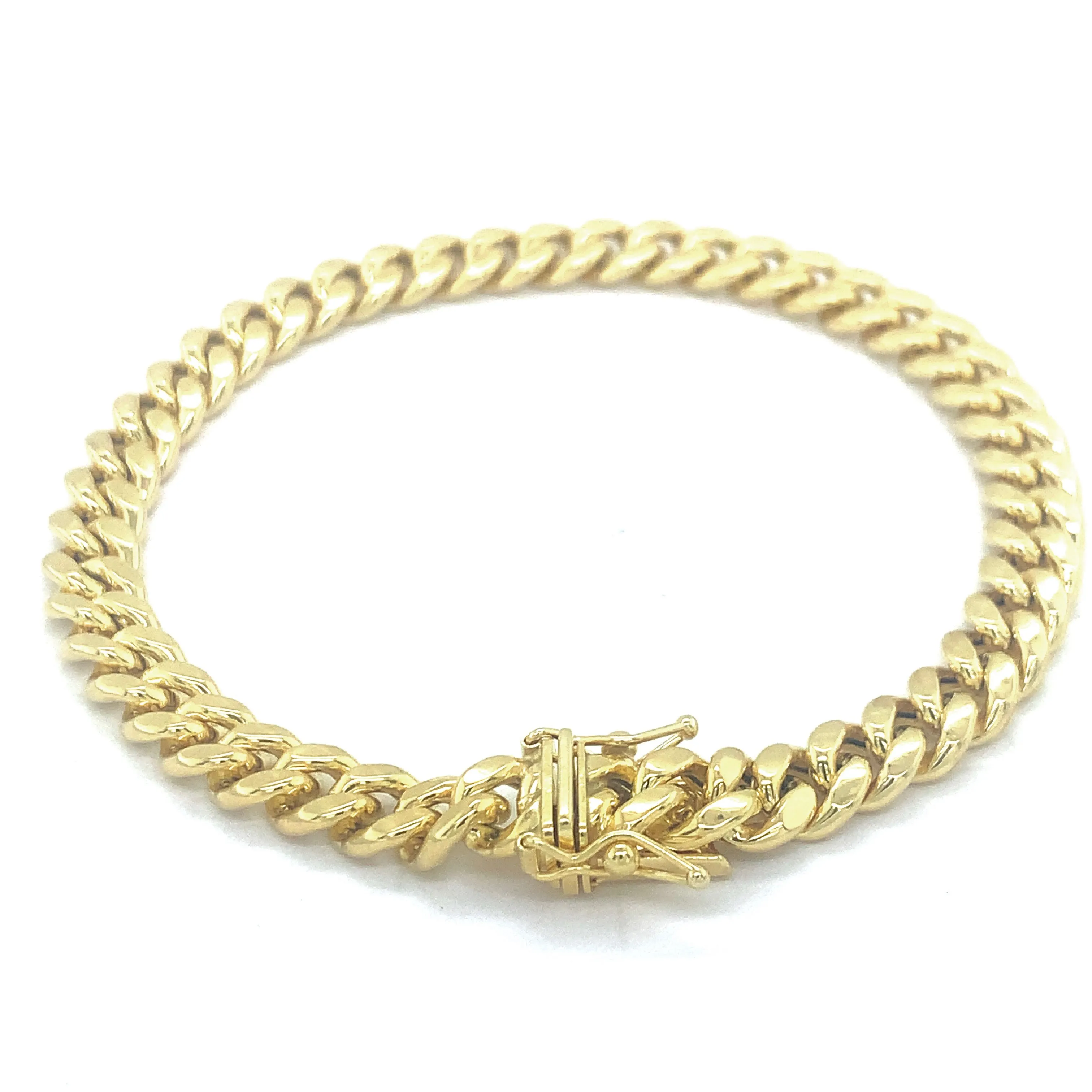 Semi Solid Cuban Bracelets