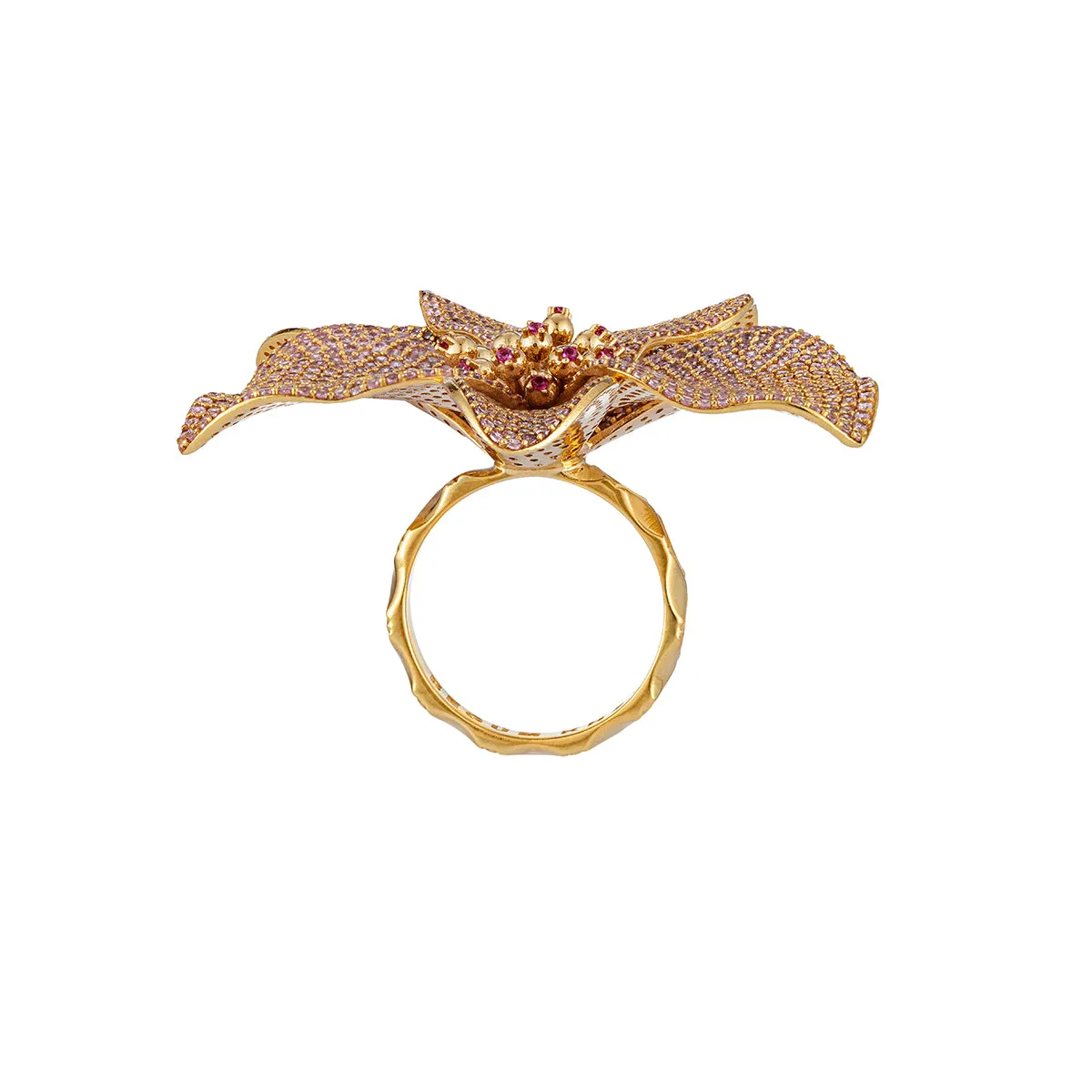 SINGAPORE ORCHID RING