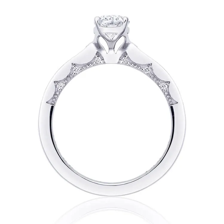 Tacori 14K White Gold Oval Solitaire Engagement Ring P102OV85X65FW