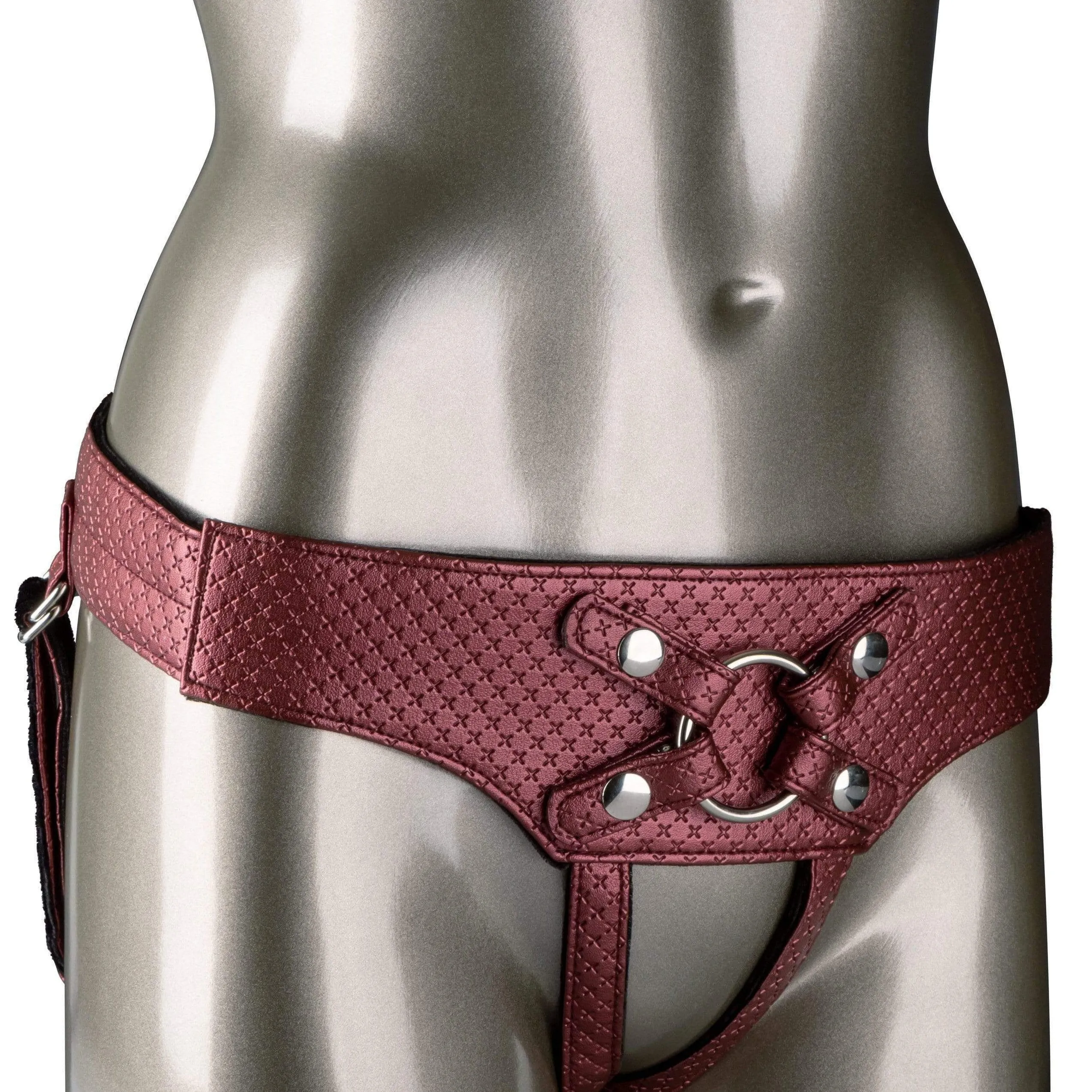 The Regal Empress Strap-on Harness - Red