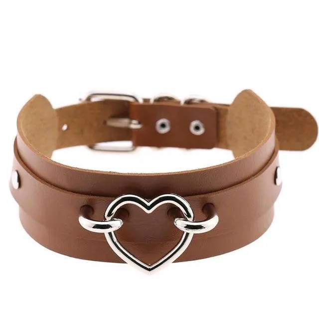 Vegan Heart Collar