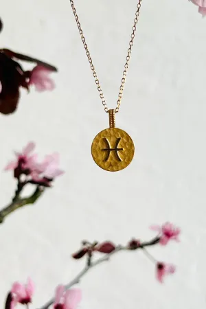 ZODIAC - PISCES NECKLACE (PRE-ORDER FOR END SEPTEMBER)